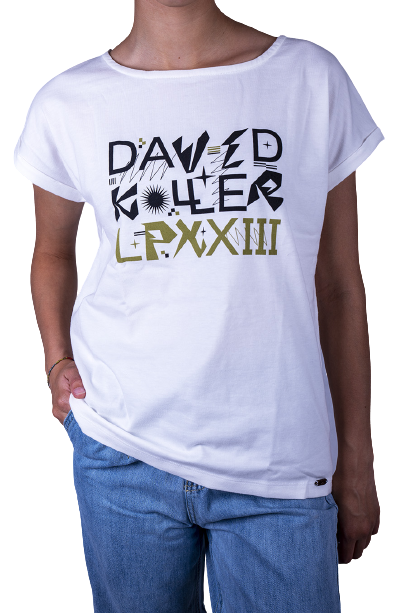 Bílé dámské tričko Rejoice LP XXIII